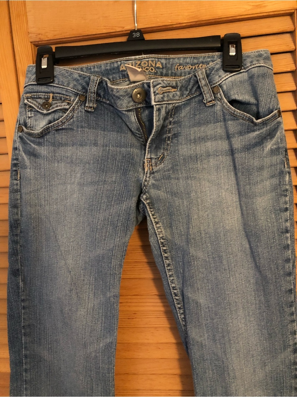 Arizona Jean Company Favorite Boot Cut Light Blue Wash
